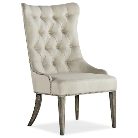 Upholstered Wing Chair